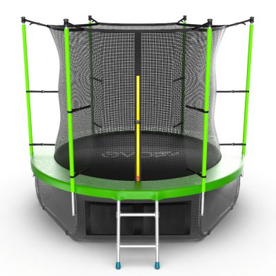 Батут EVO JUMP Internal 8ft (Green) с нижней сеткой